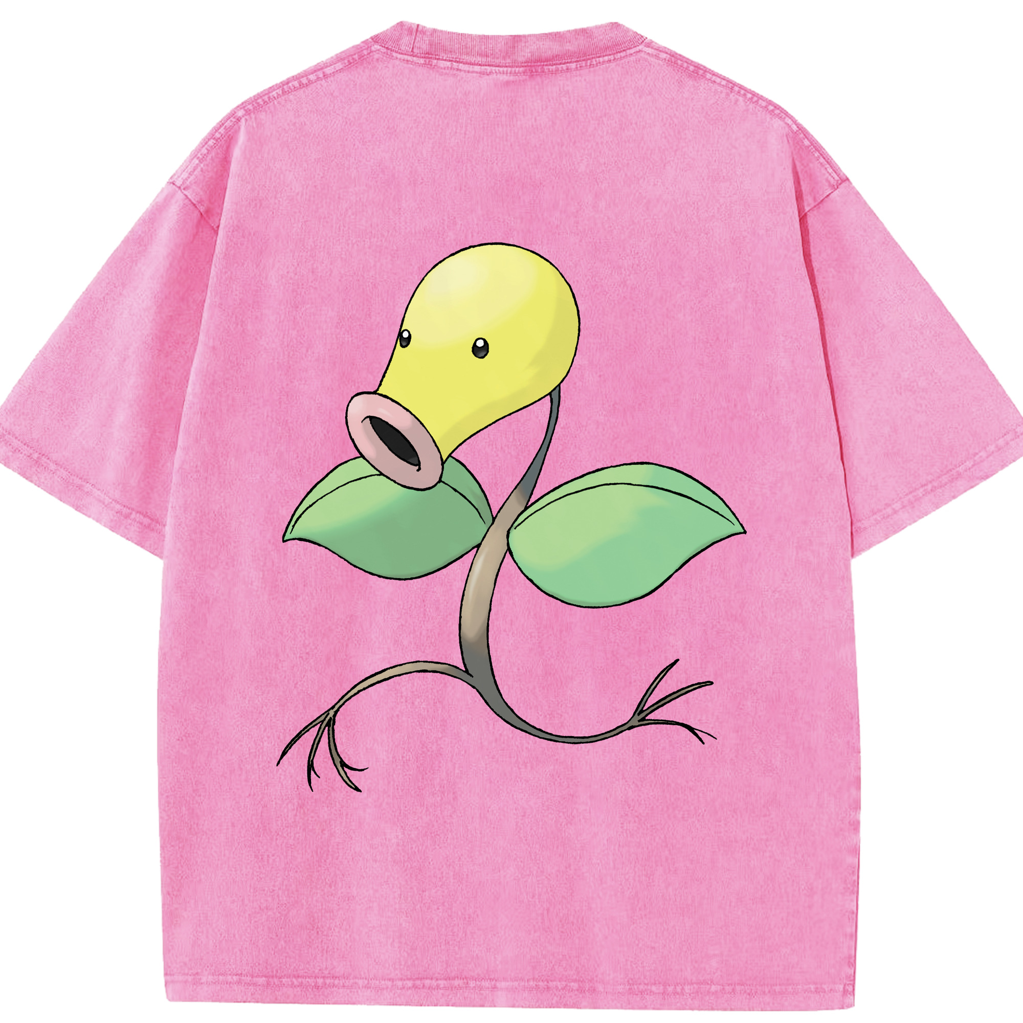 （画像用） ポケットモンスター Pokémon 綿100% ヴィンテージ風 半袖Tシャツ（背面プリント）